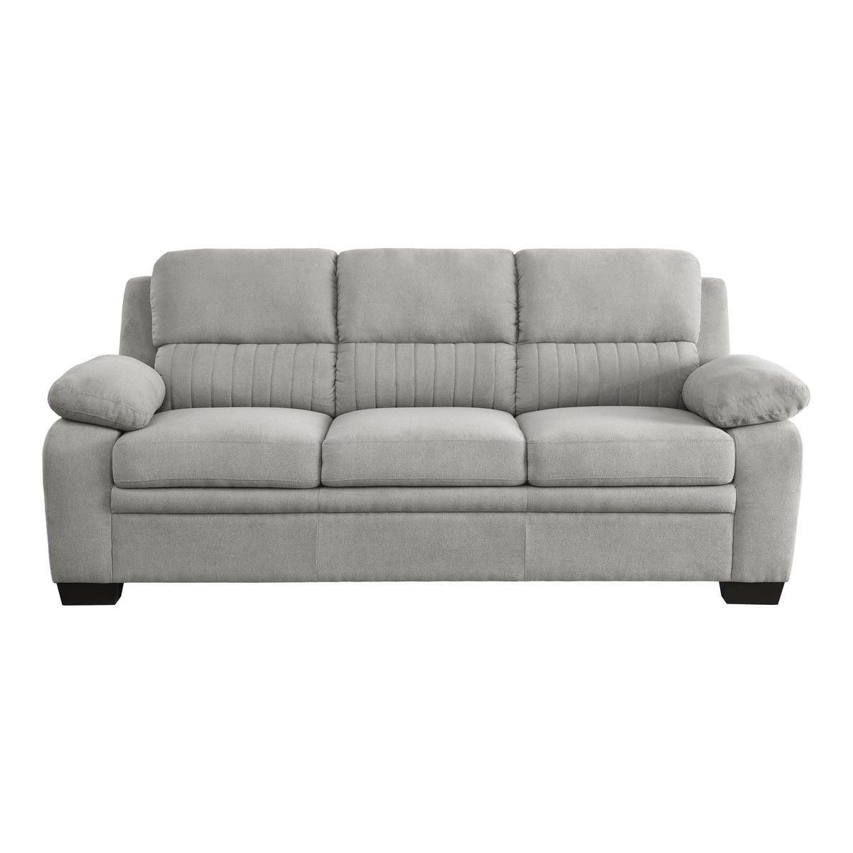 Holleman Gray Fabric Sofa - Image 1