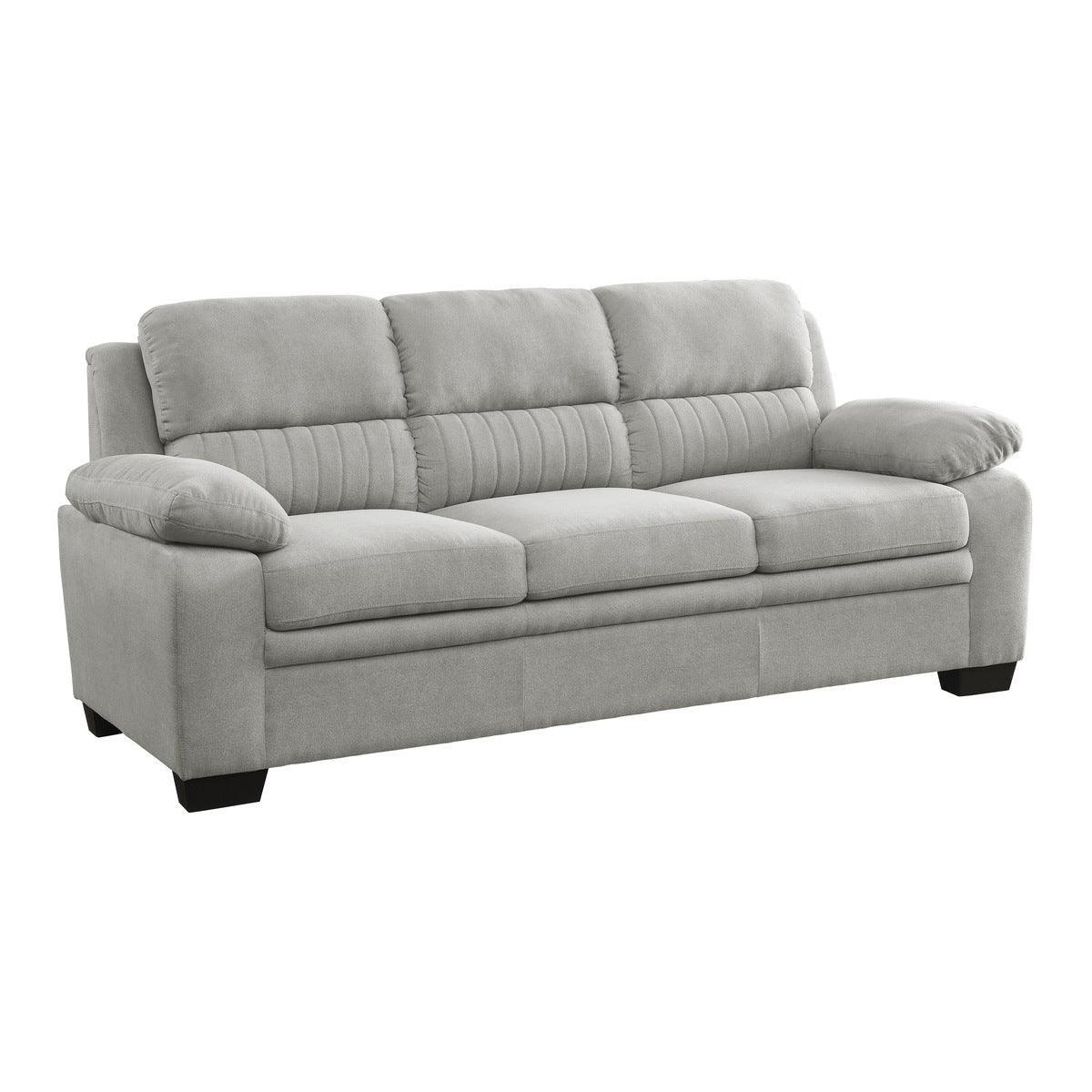 Holleman Gray Fabric Sofa - Image 2
