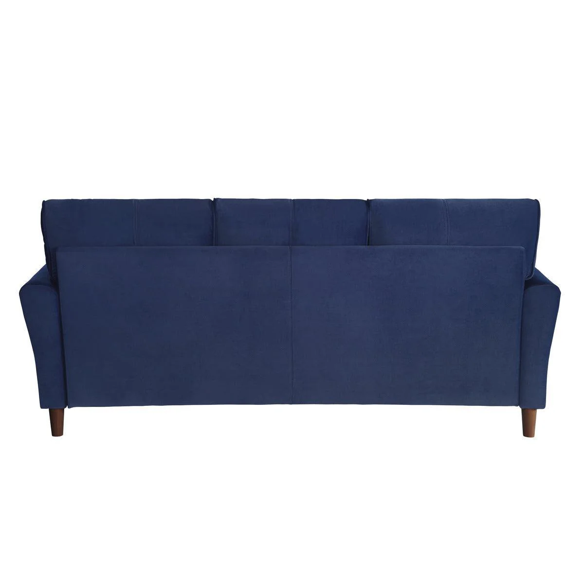Dunleith Blue Velvet Fabric Tufted Sofa - Image 3