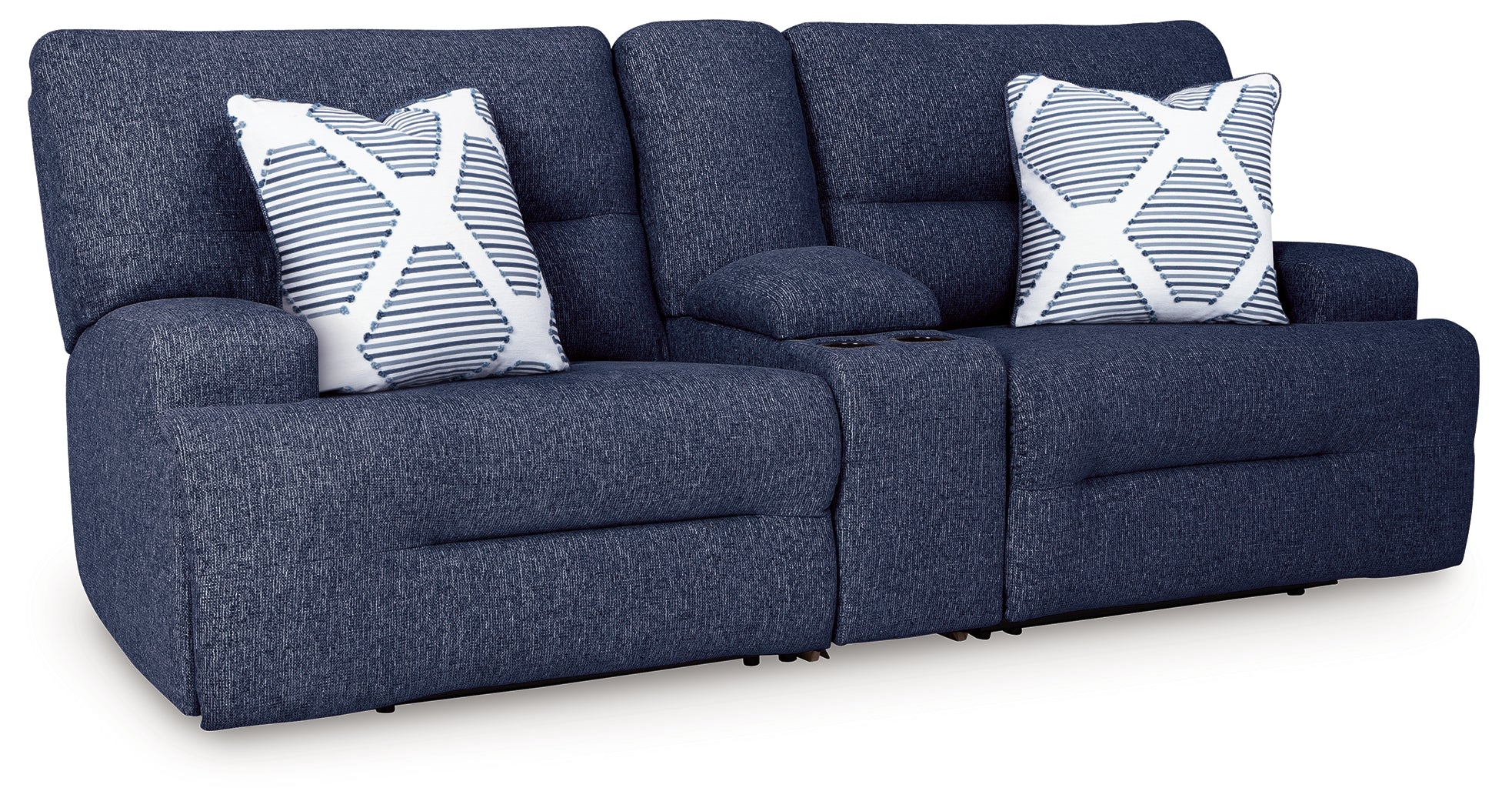 Acklen Place Navy 3-Piece Sectional - Image 3