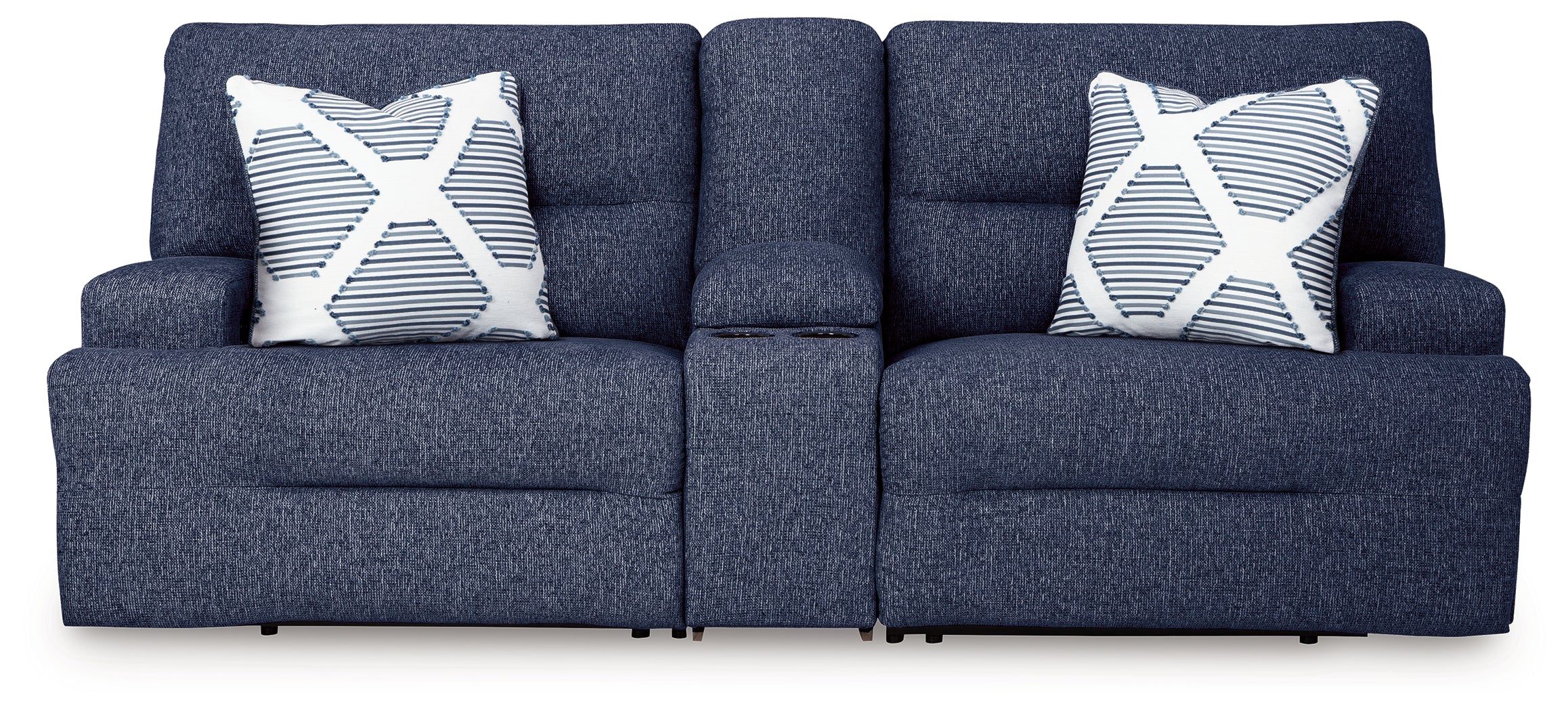 Acklen Place Navy 3-Piece Sectional - Image 2