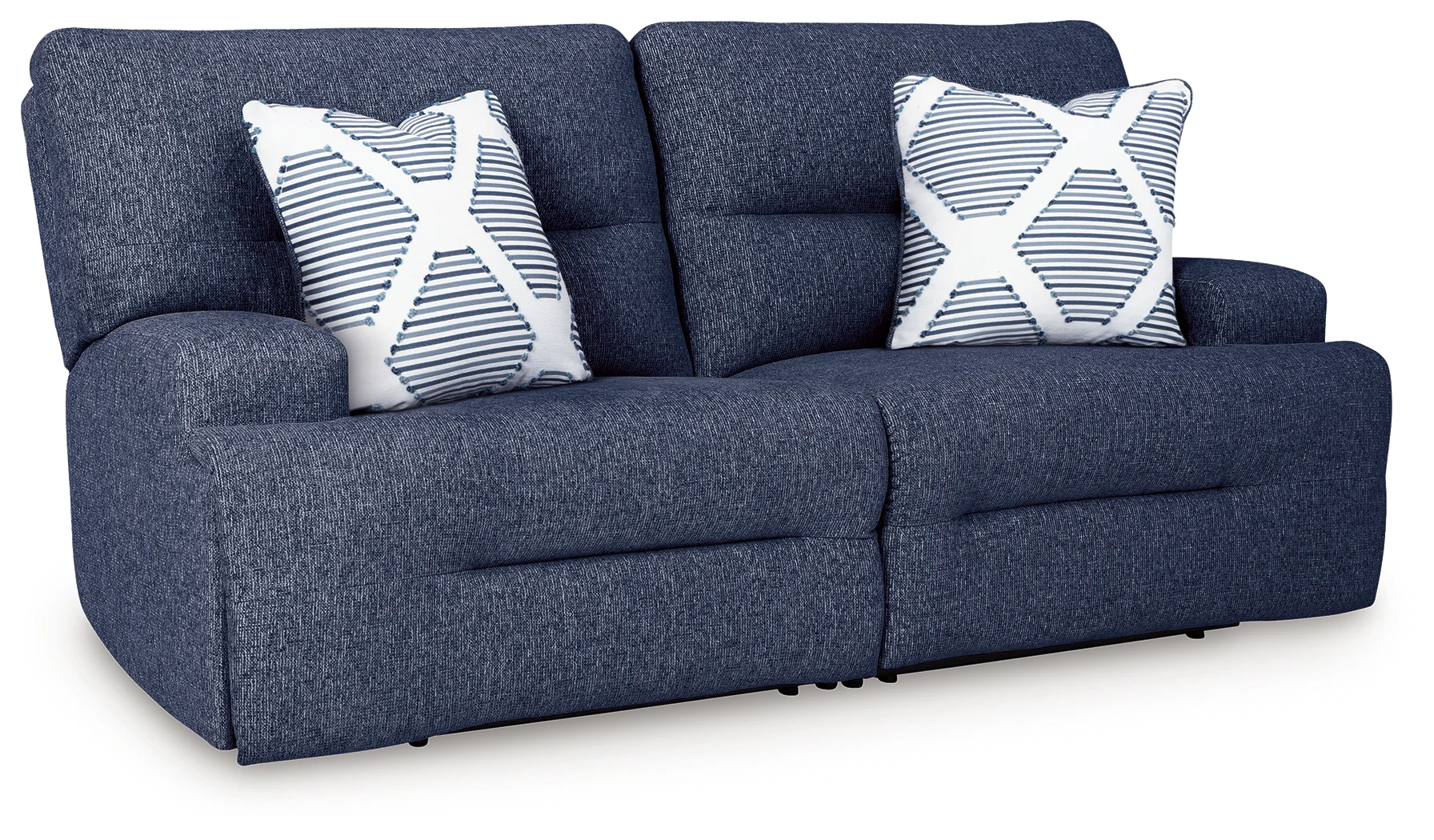 Acklen Place Navy 2-Piece Power Reclining Sectional - Image 2