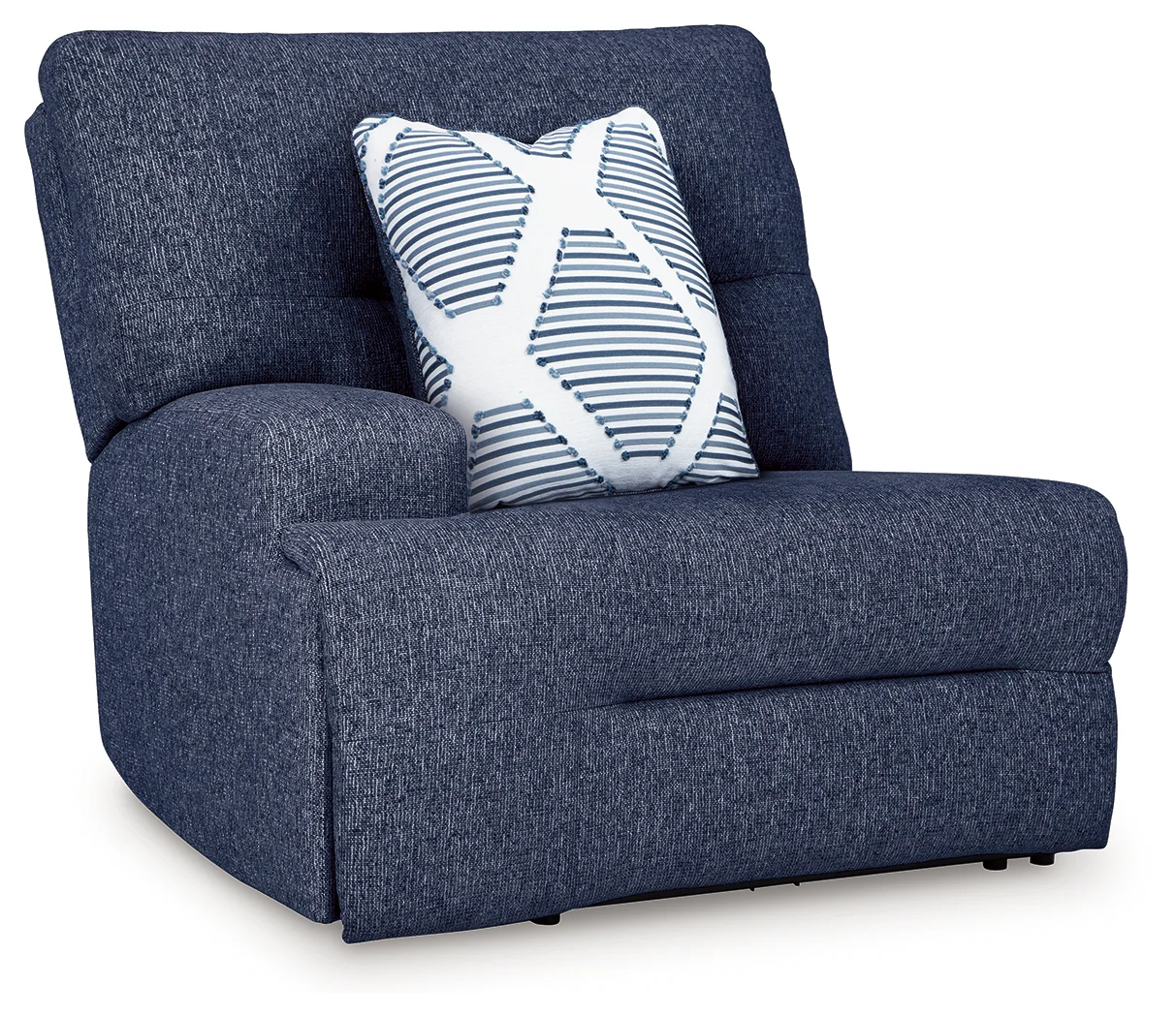 Acklen Place Navy Performance Fabric,Next-Gen Nuvella™ 6-Piece Power Reclining Sectional - Image 3