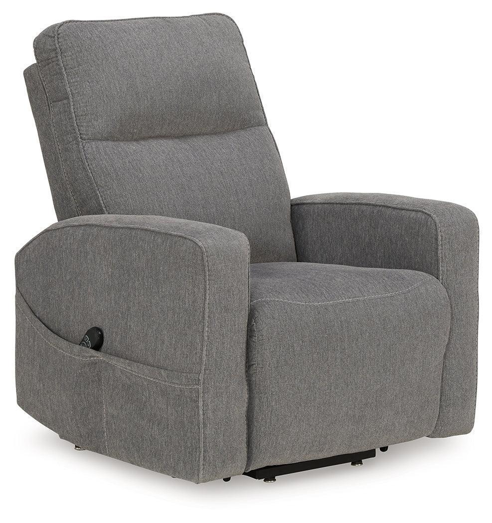 Starganza Gray Performance Fabric,Next-Gen Nuvella™ Power Lift Recliner - Image 2