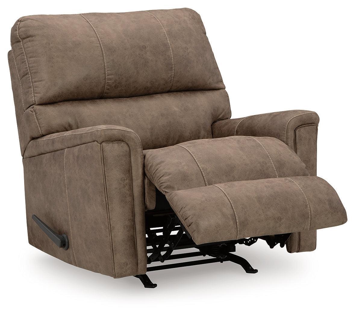 Navi Fossil Faux Leather Recliner - Image 3