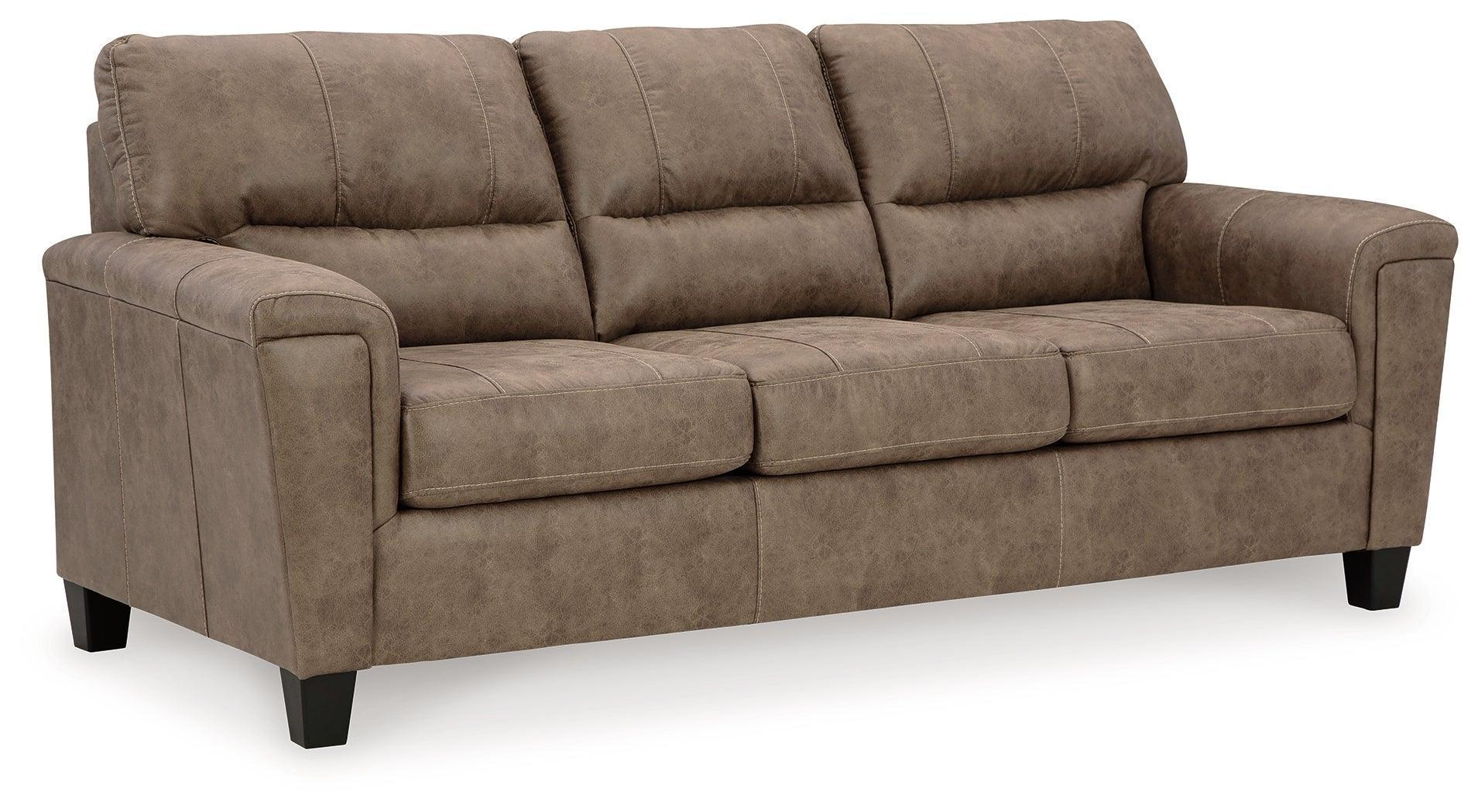 Navi Fossil Faux Leather Sofa - Image 2