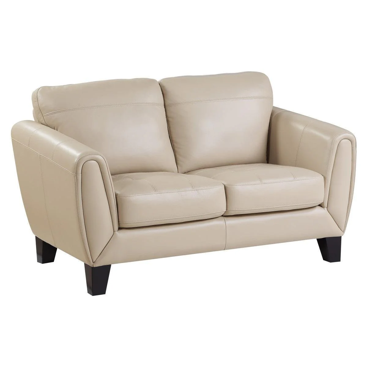 Morelia Beige Fabric Loveseat - Image 2