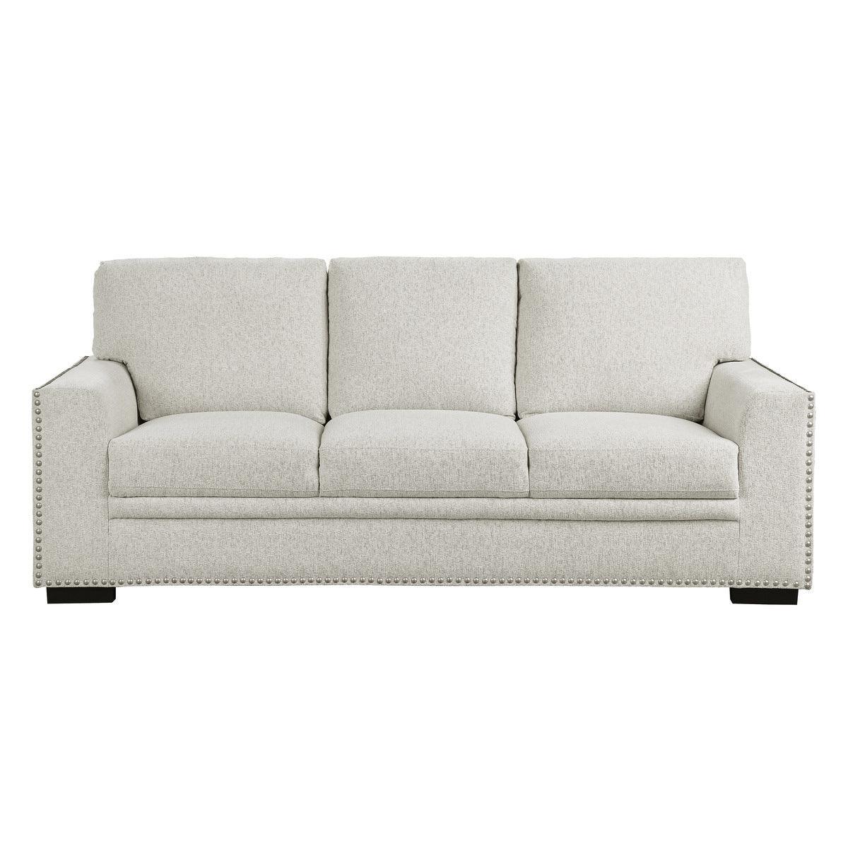 Morelia Beige Fabric Sofa - Image 1