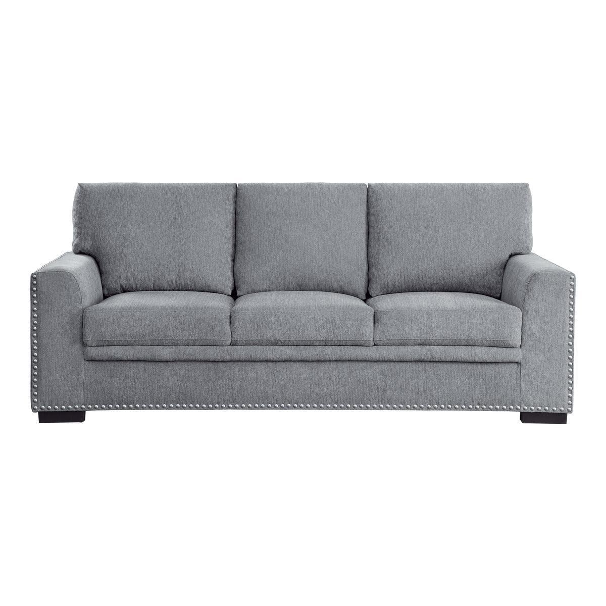 Morelia Gray Fabric Sofa - Image 1