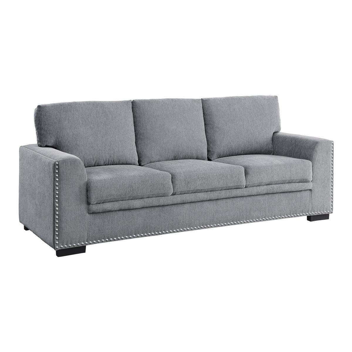 Morelia Gray Fabric Sofa - Image 2