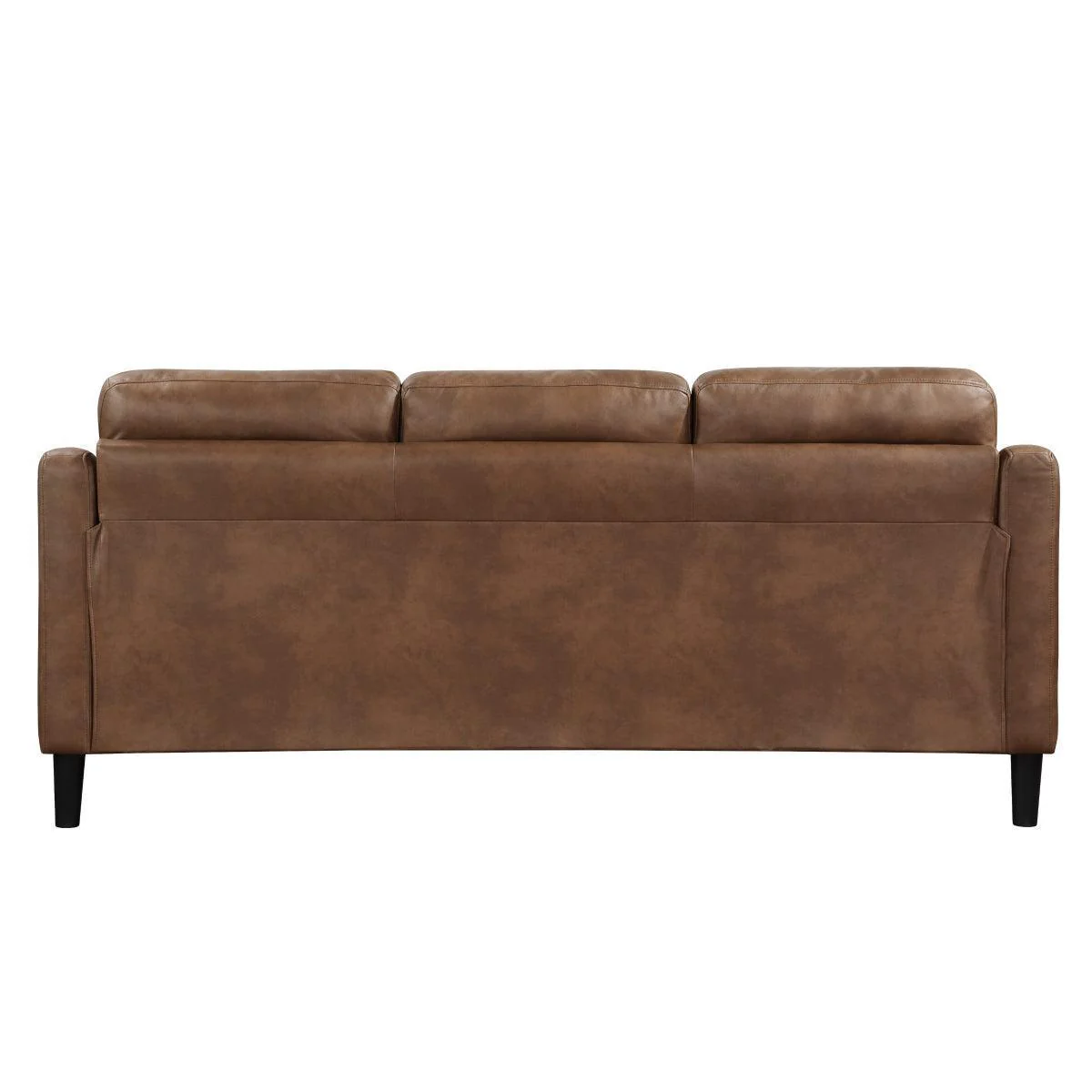 Mallory Brown Microfiber Sofa - Image 3