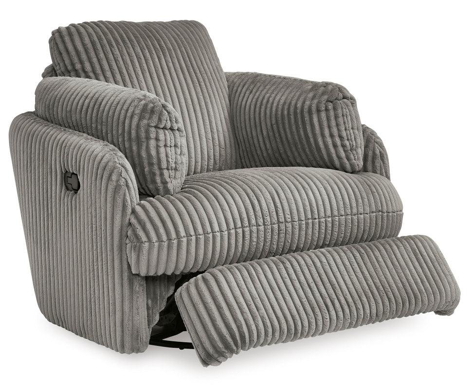 Tie-breakers Fog Swivel Glider Recliner - Image 2