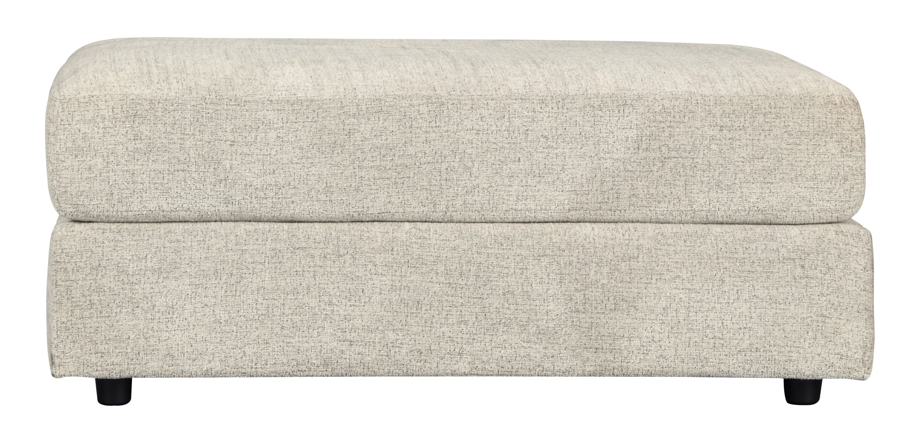 Soletren Stone Chenille Oversized Ottoman - Image 3