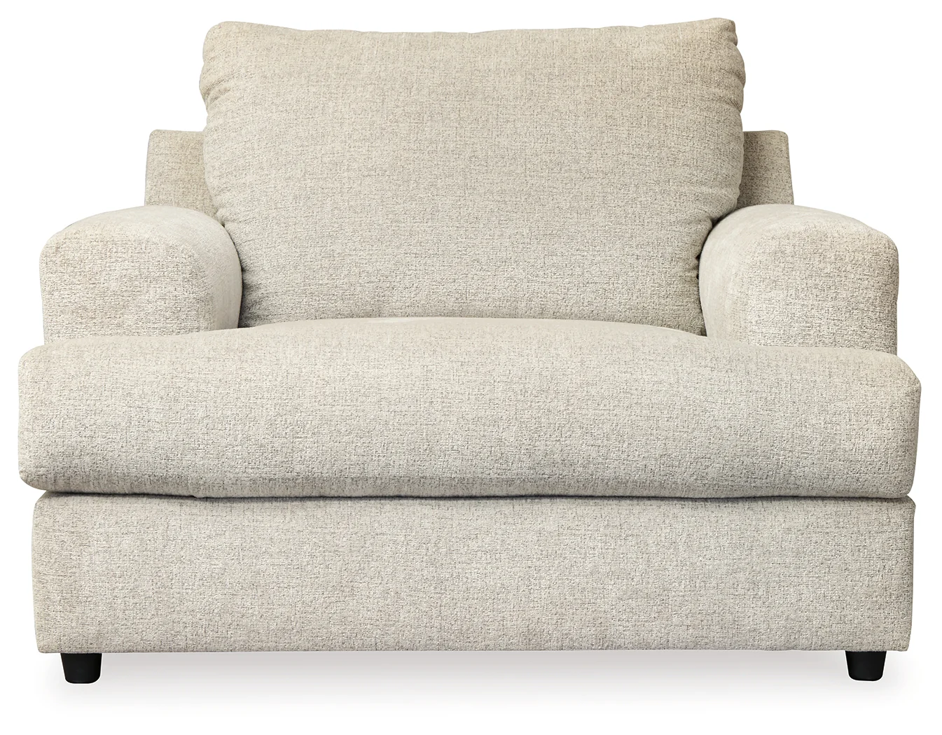 Soletren Stone Chenille Oversized Chair - Image 3