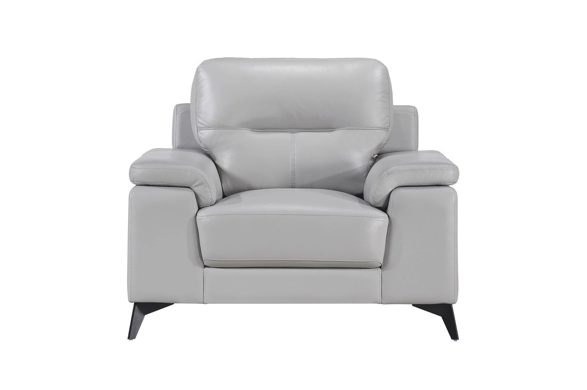Mischa Silver Top Leather Living Room Set - Image 3