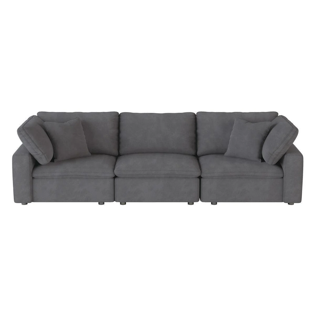Guthrie Gray Fabric Sofa - Image 1