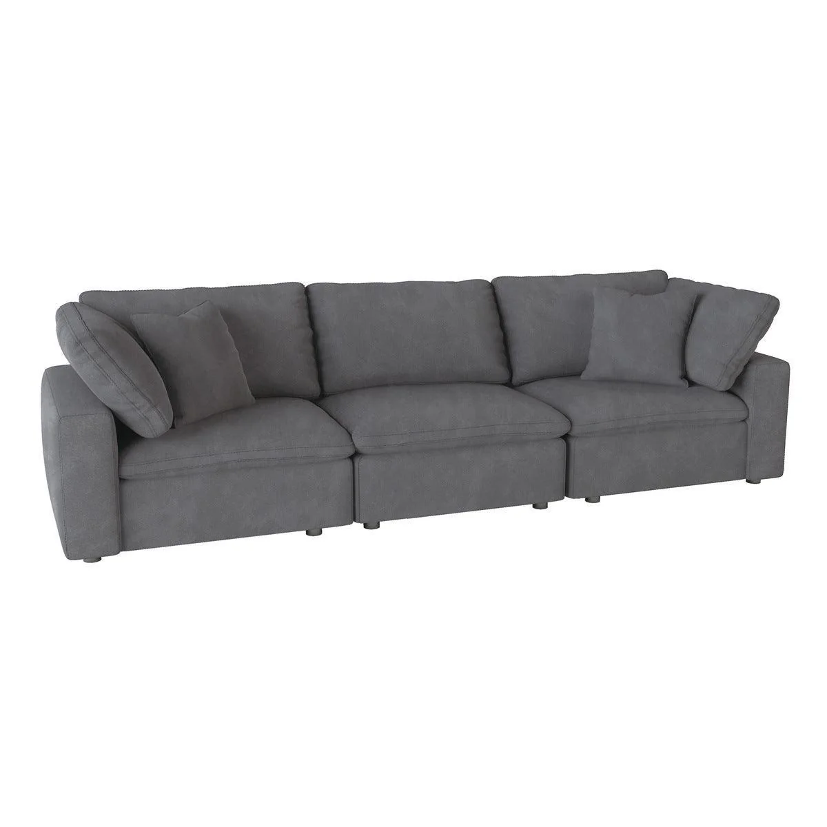 Guthrie Gray Fabric Sofa - Image 2