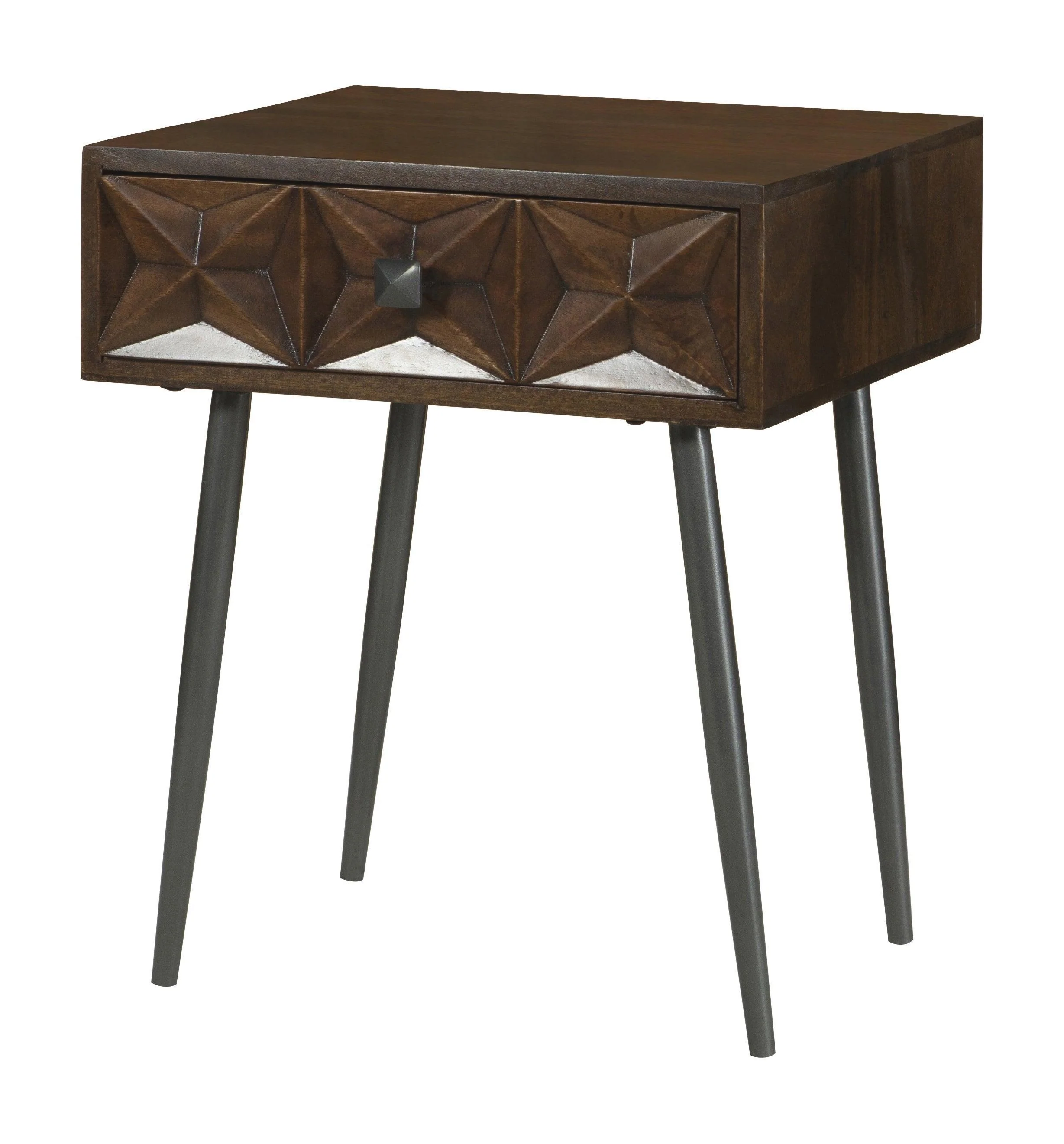Ezra Rectangular 1 Drawer Accent Cabinet - Image 2