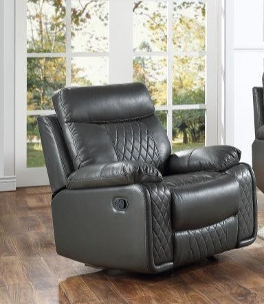 Odra Gray Glider Recliner - Image 1