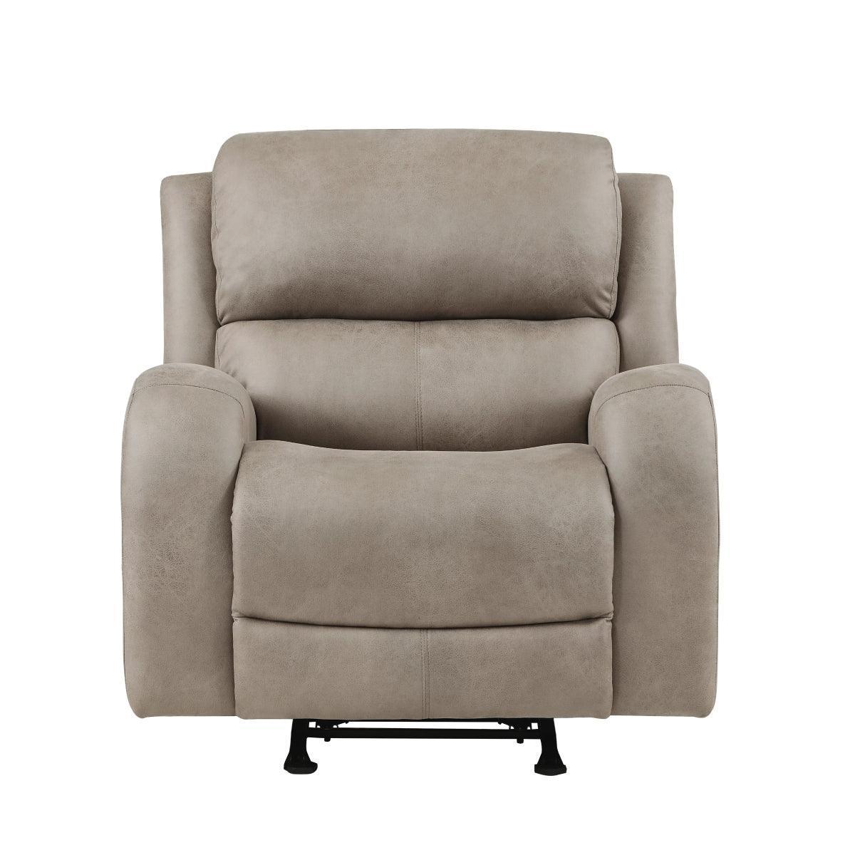 Sal Beige Rocker Recliner - Image 1