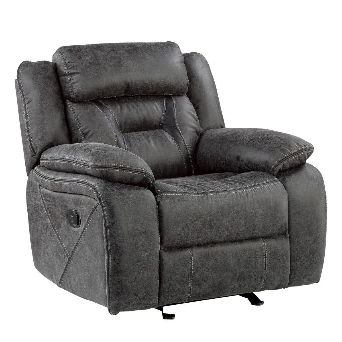 Madrona Hill Gray Glider Reclining Chair - Image 2