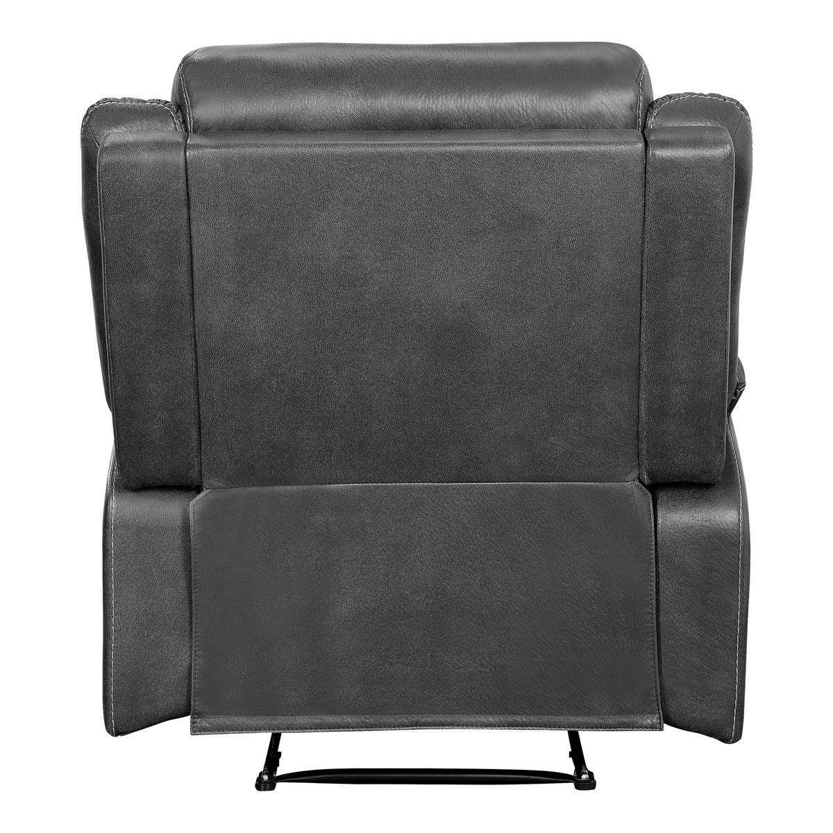 Yerba Dark Gray Reclining Chair - Image 3
