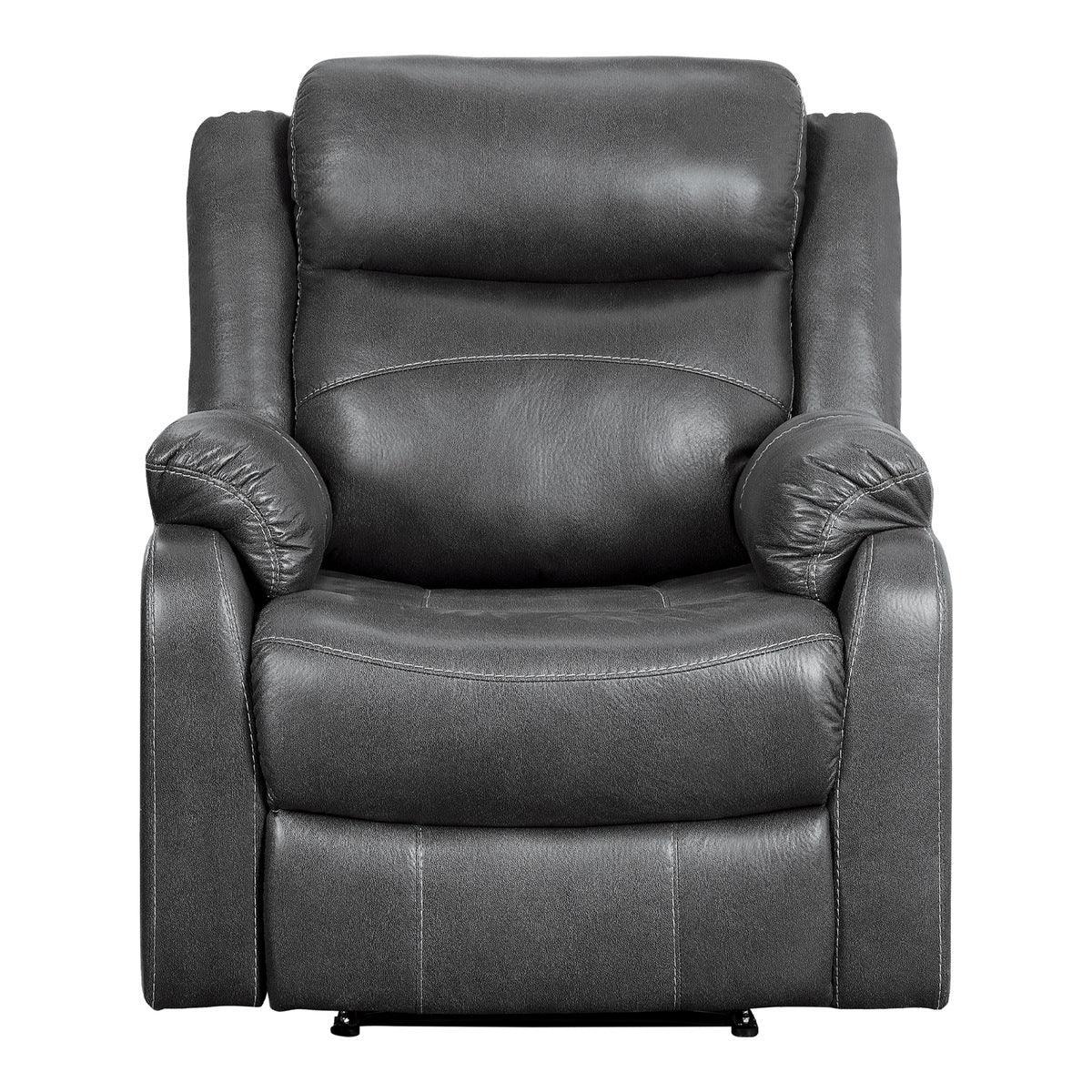 Yerba Dark Gray Reclining Chair - Image 1