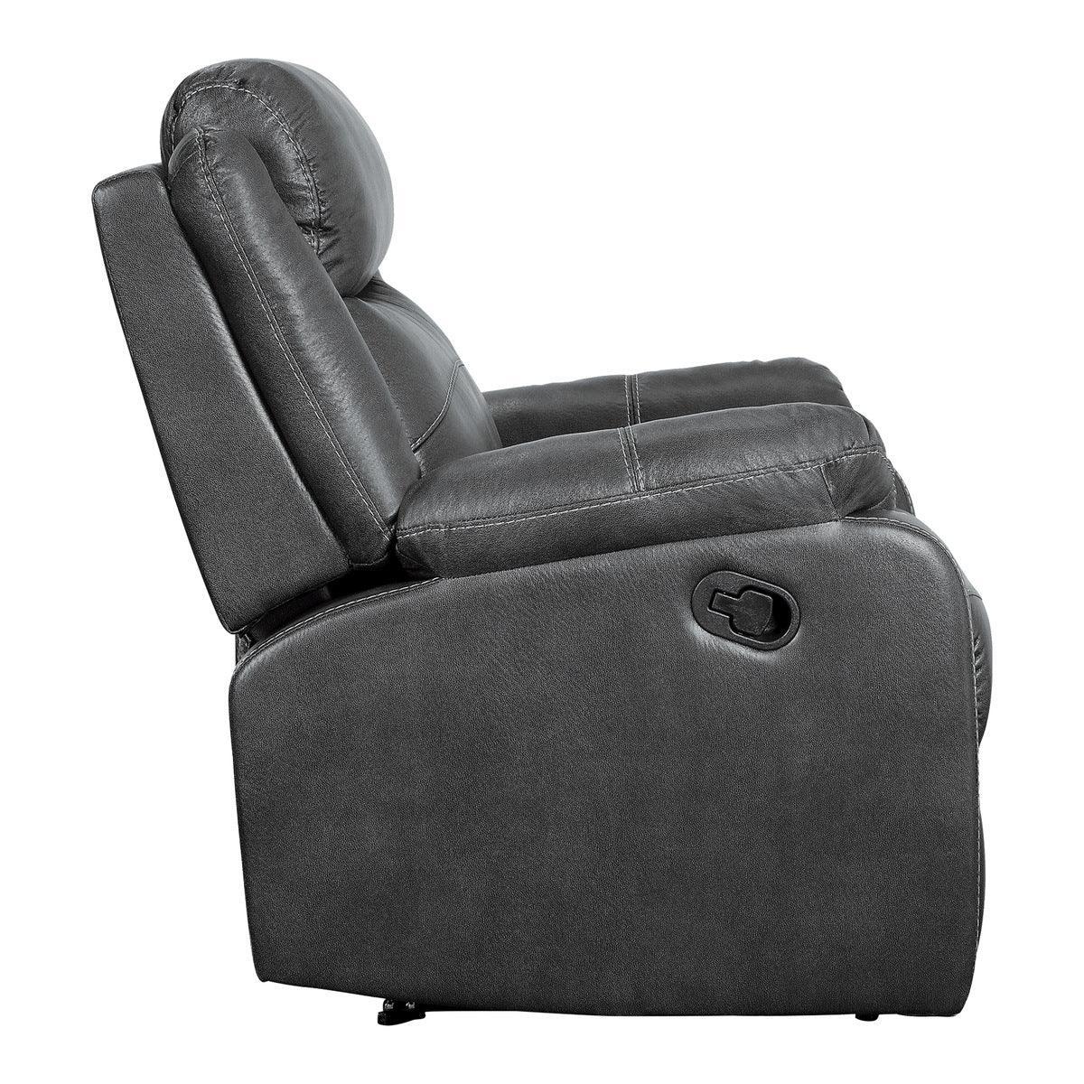 Yerba Dark Gray Reclining Chair - Image 2