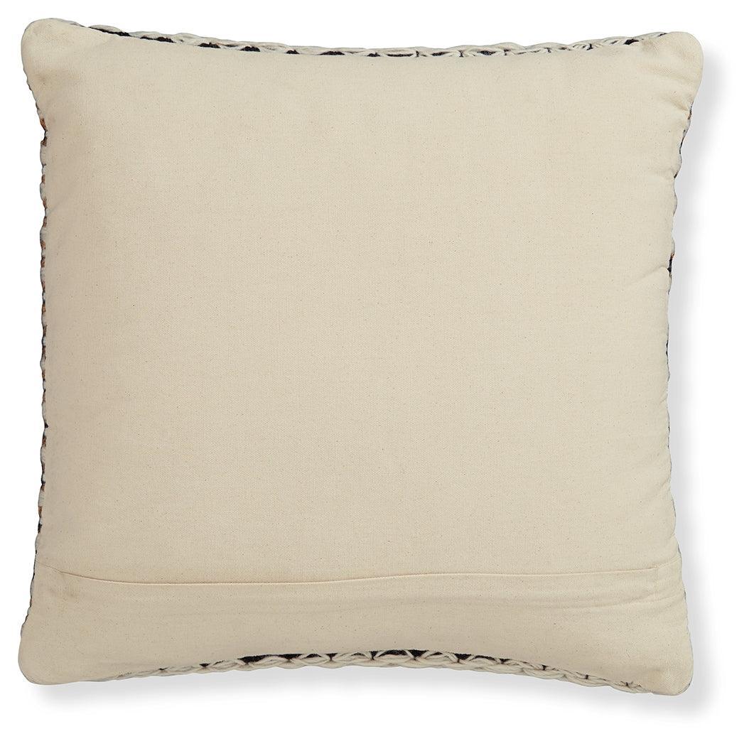 Nealington Brown Black White Pillow - Image 3