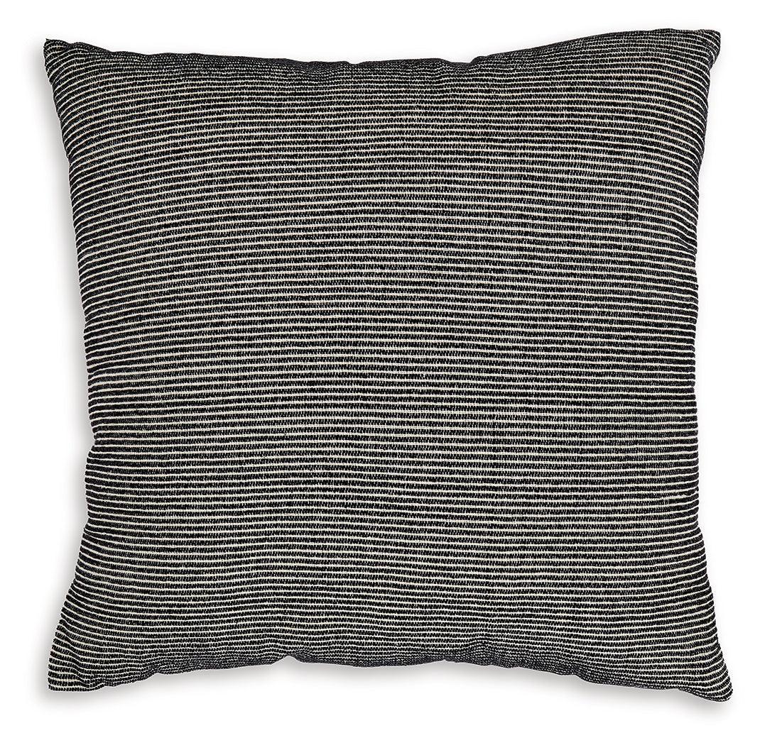 Edelmont Black Linen Pillow - Image 2