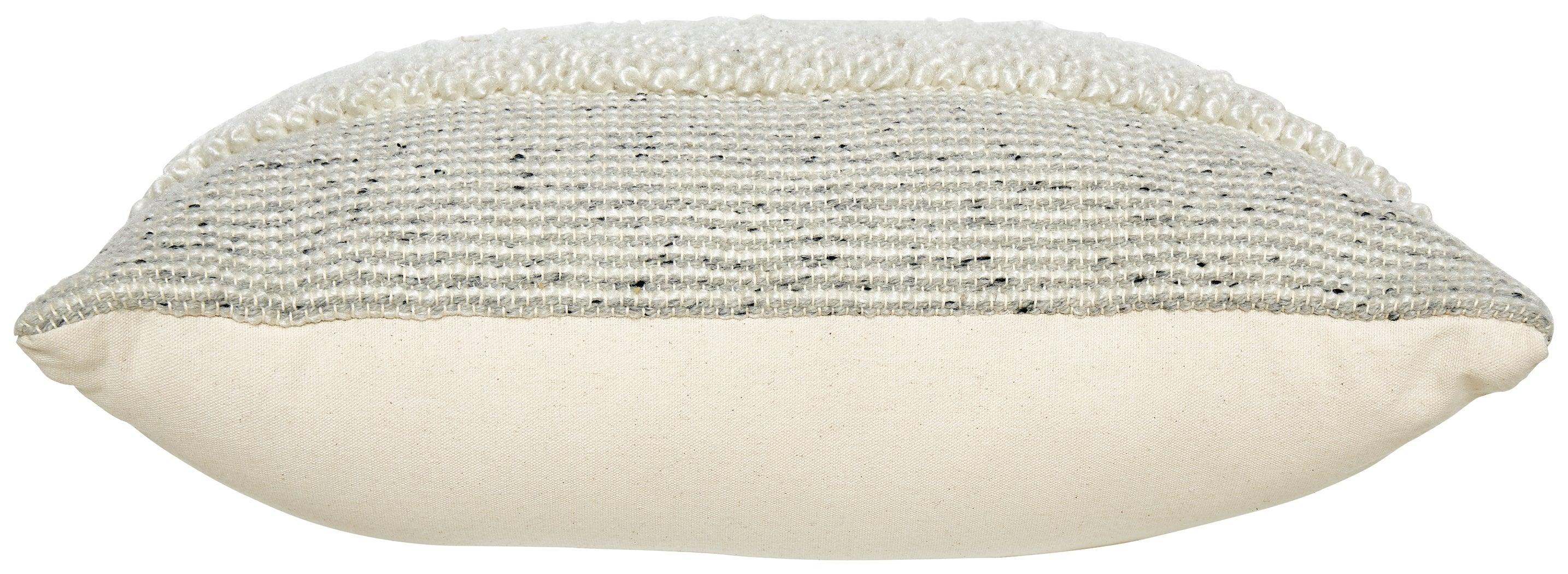 Rowcher Gray White Pillow - Image 3