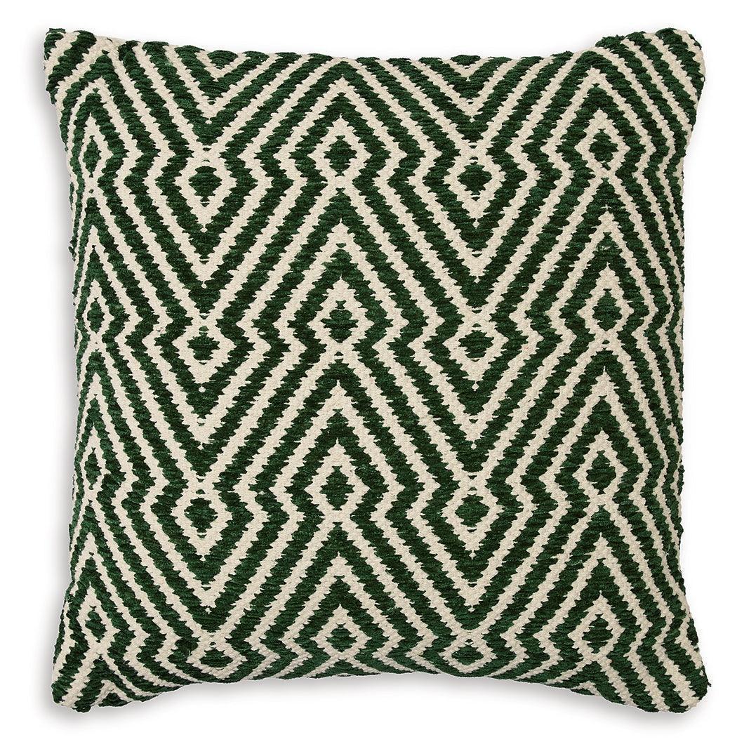 Digover Green Ivory Pillow (Set of 4) - Image 2
