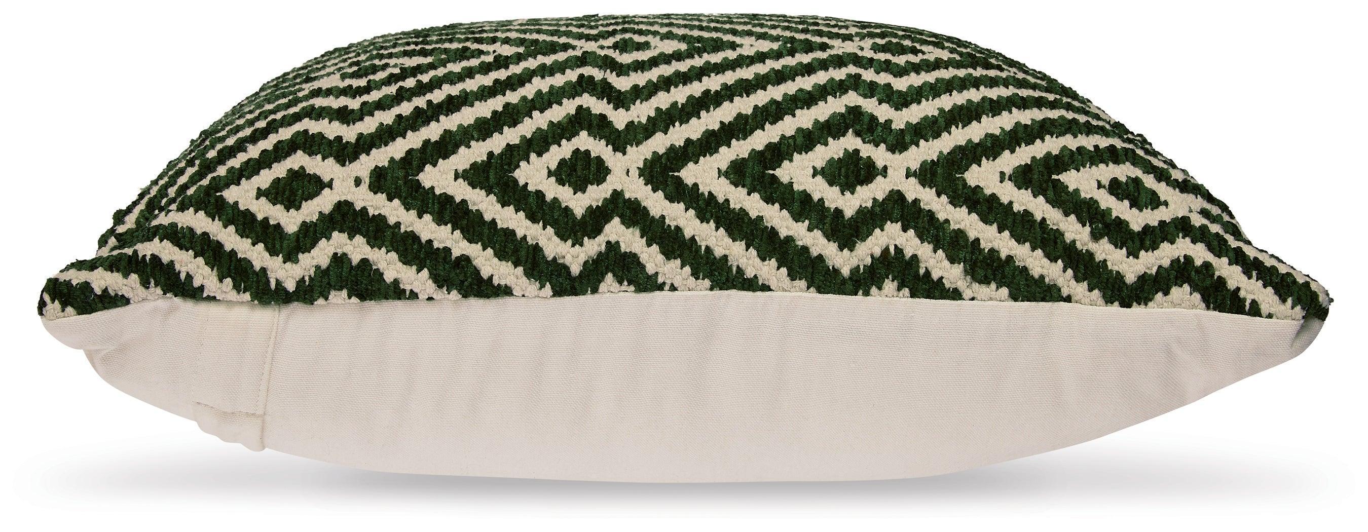 Digover Green Ivory Pillow (Set of 4) - Image 3