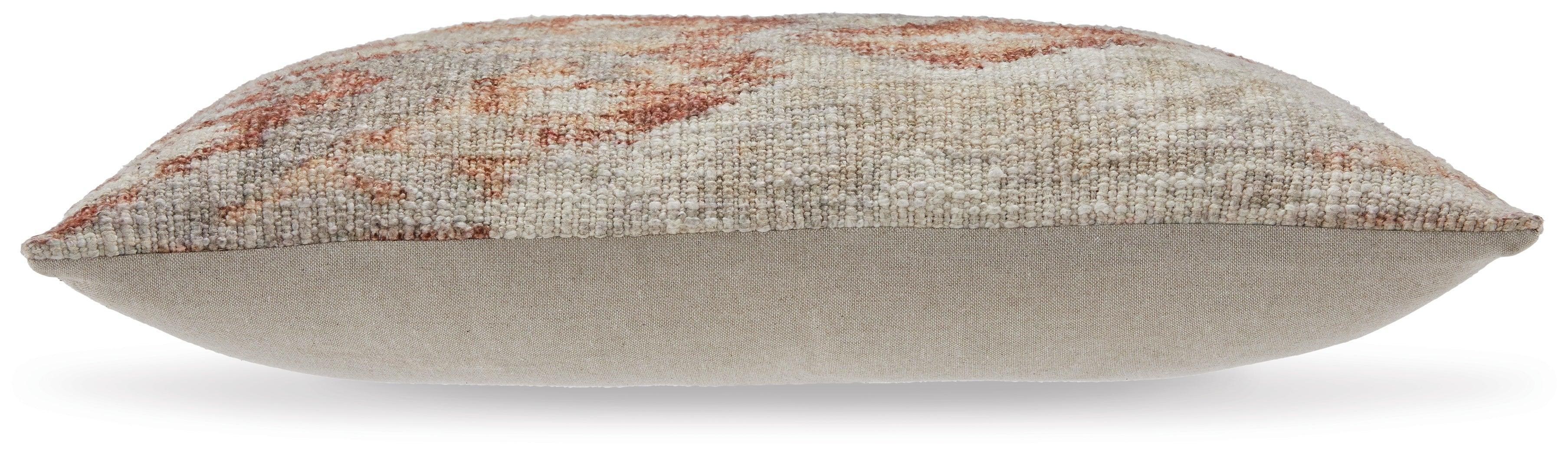 Aprover Rust Gray White Pillow (Set of 4) - Image 3