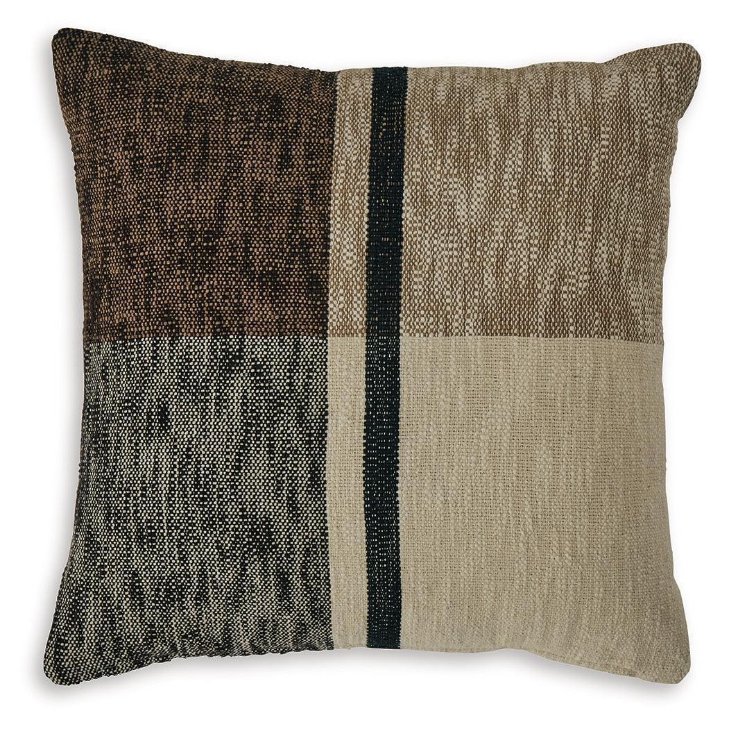 Adrielton Black/Brown/Tan Pillow (Set of 4) - Image 2