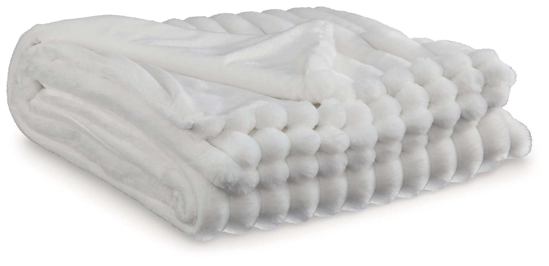 Alsonwell White Throw (Set of 3) - Image 2