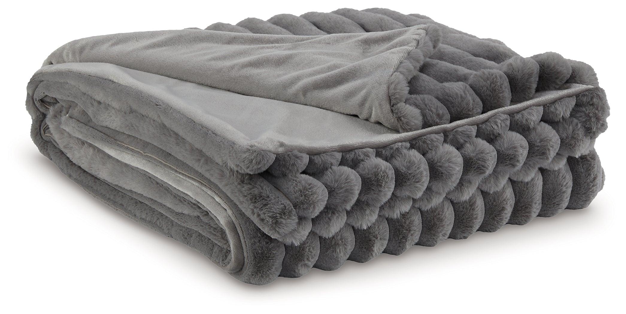 Alsonwell Gray Throw (Set of 3) - Image 2
