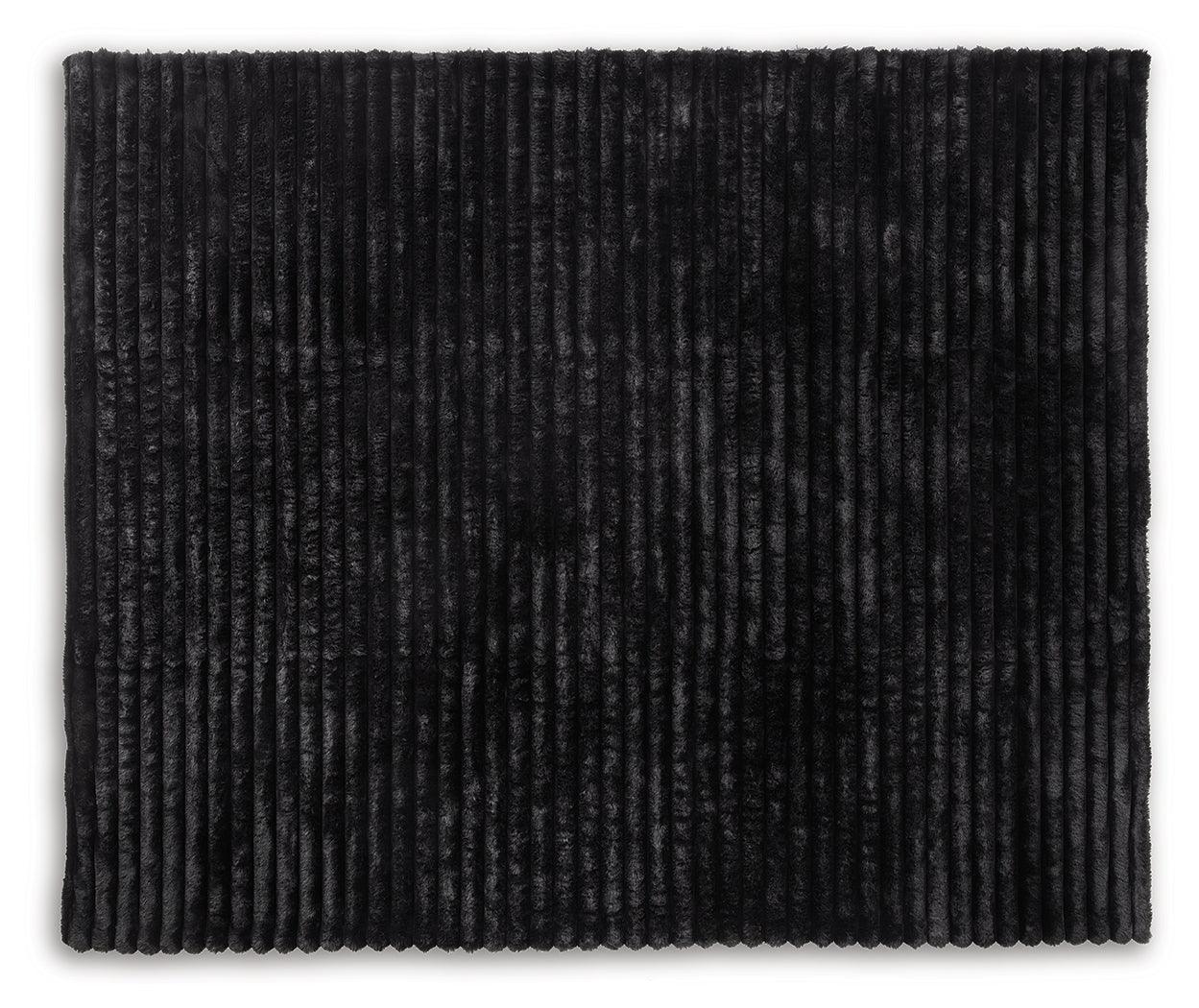 Alsonwell Black Throw (Set of 3) - Image 2