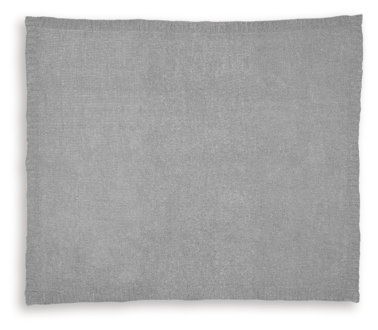 Anawood Gray Chenille Throw (Set of 3) - Image 3