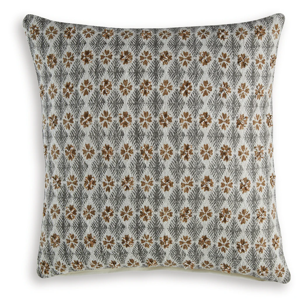 Dainwick White/Gray/Brown Pillow (Set of 4) - Image 2