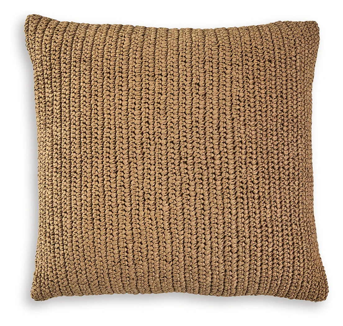 Habenvale Tan Pillow (Set of 4) - Image 2