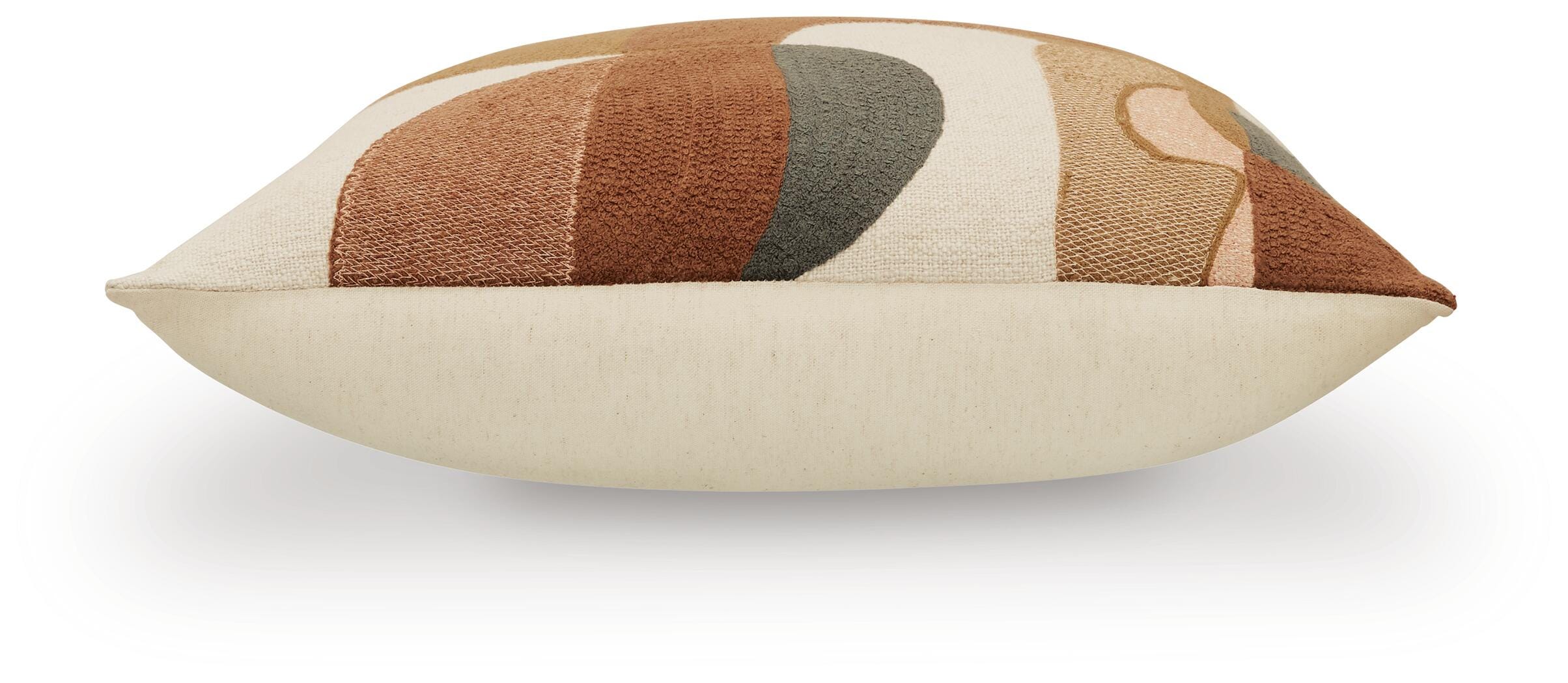 Hallam Sienna/Gold/Charcoal Pillow (Set of 4) - Image 3