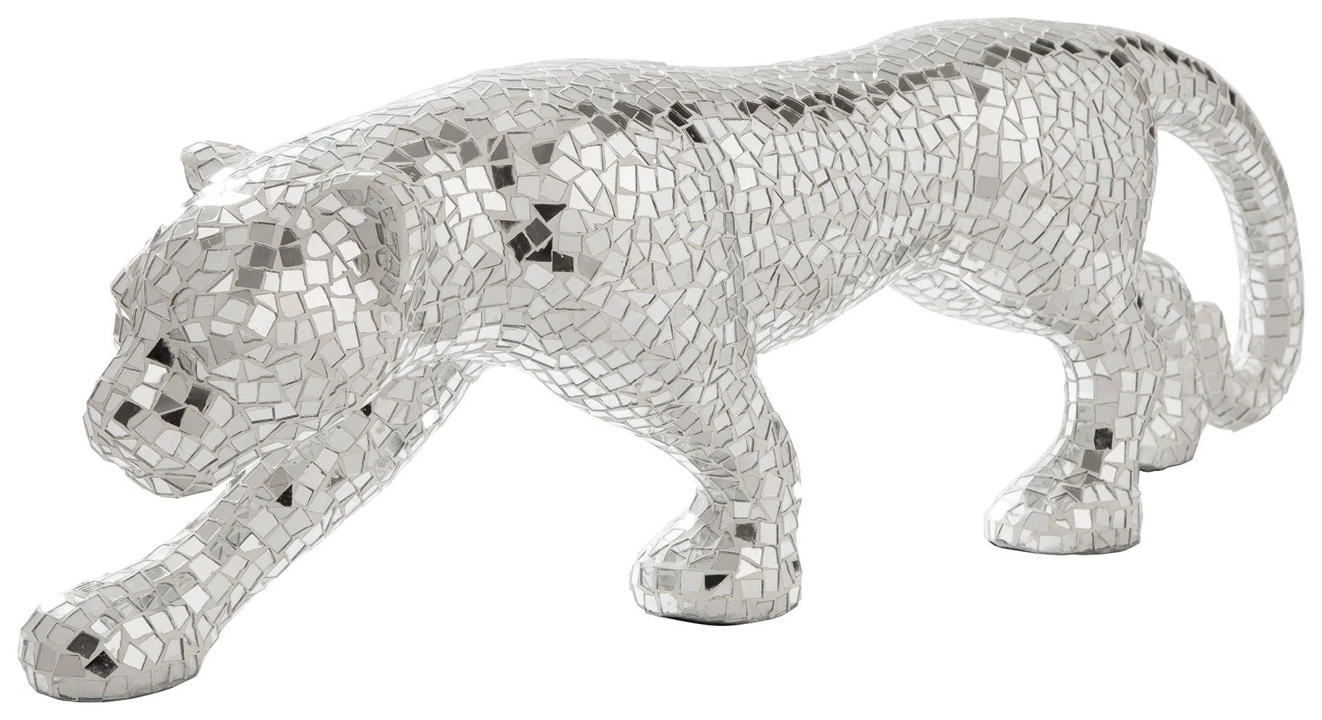 Drice Mirror Panther Sculpture - Image 2