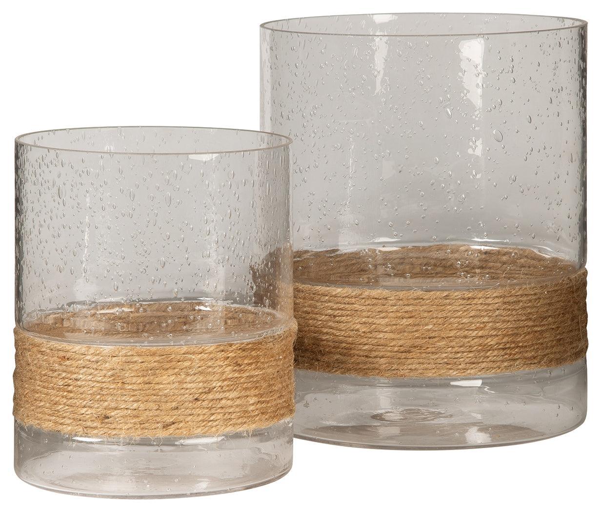 Eudocia Clear Candle Holder (Set of 2) - Image 2