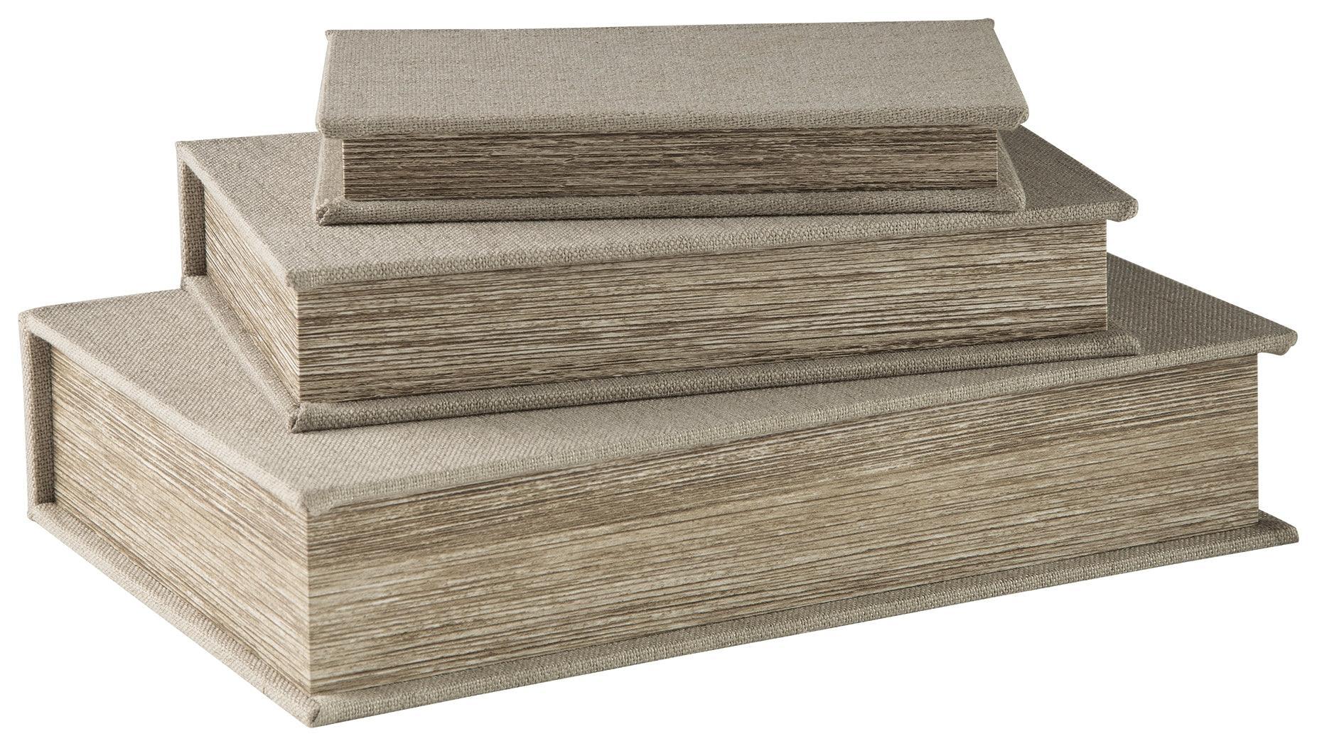 Jolina Linen Box (Set of 3) - Image 2