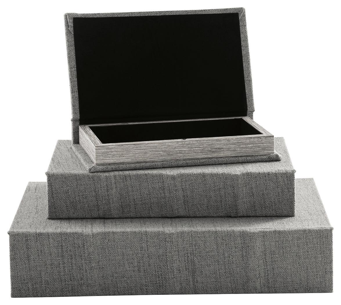 Jolina Gray Box (Set of 3) - Image 3