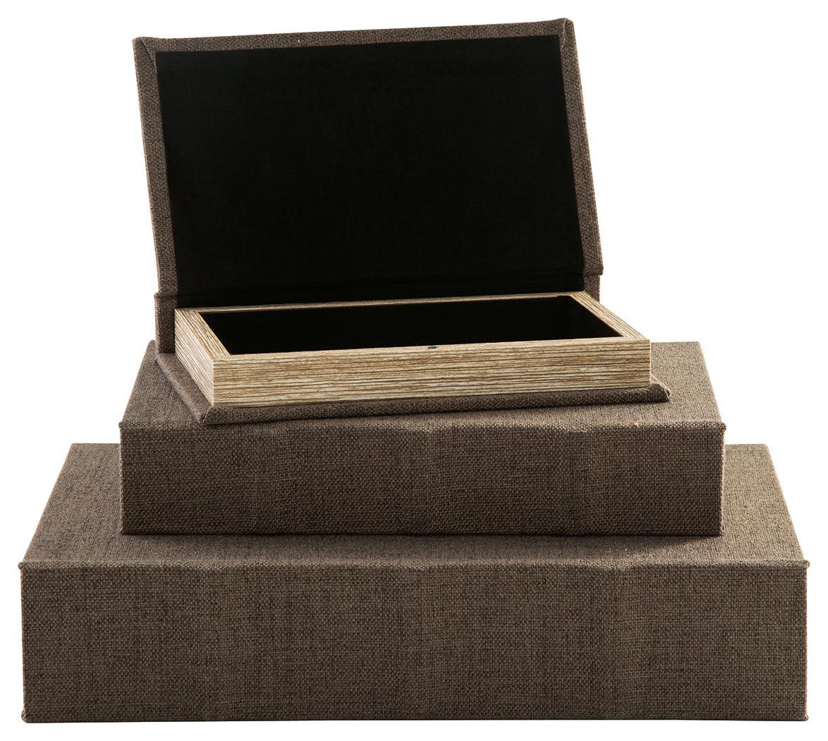 Jolina Brown Box (Set of 3) - Image 3