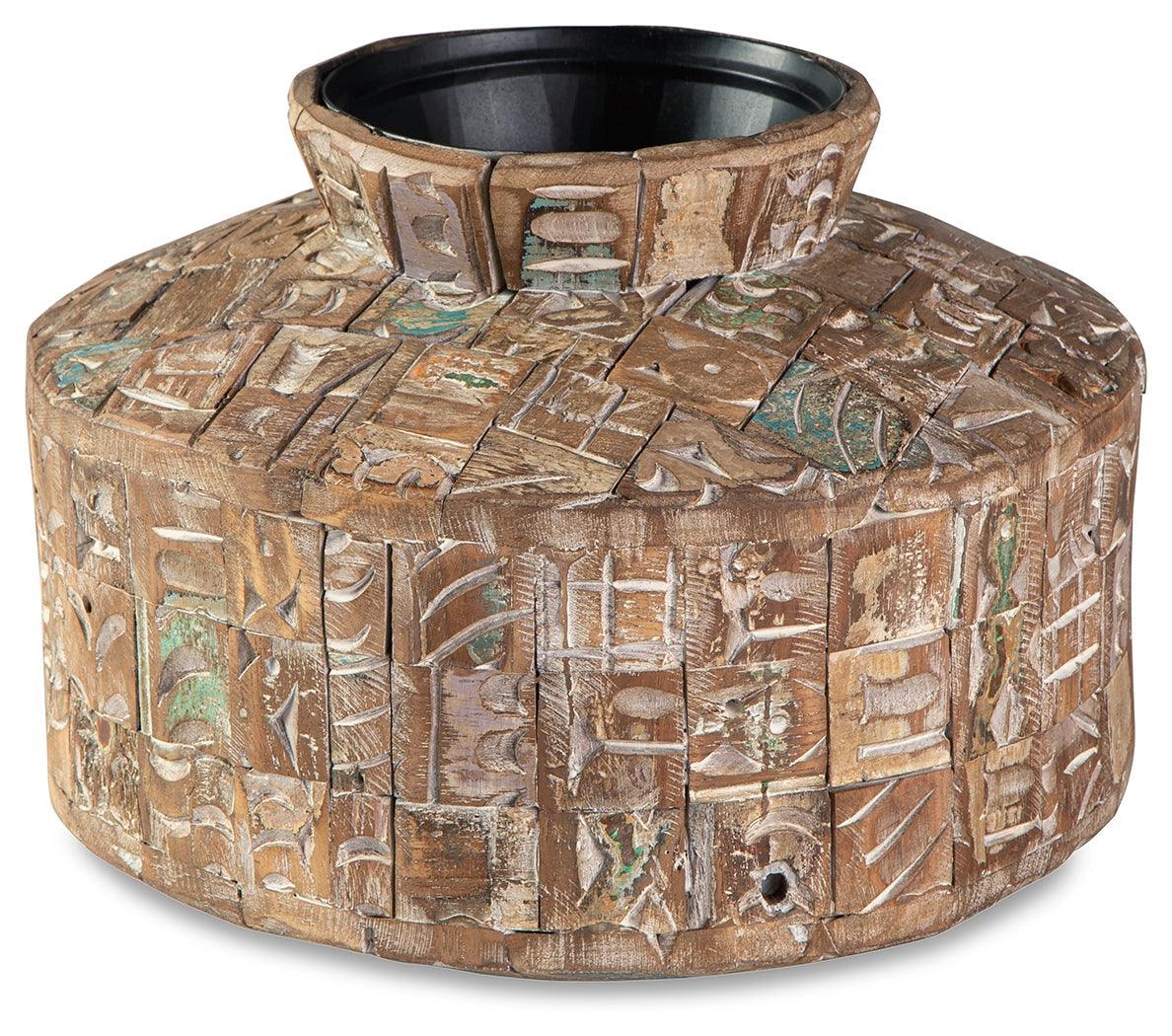 Meltland Natural Black Vase - Image 2