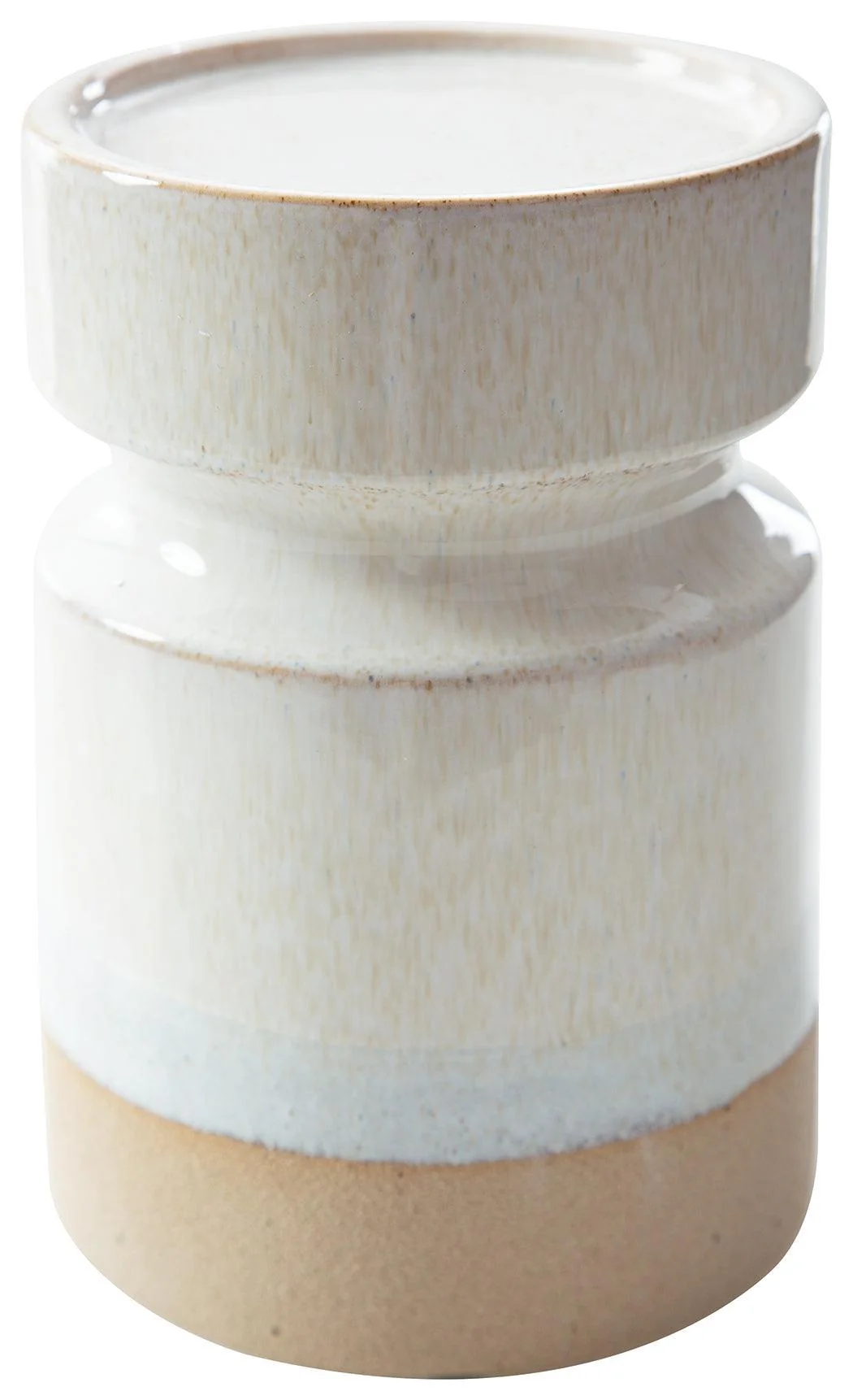 Hurston Ivory Brown Candle Holder (Set of 3) - Image 3