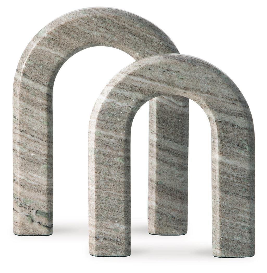 Keithton Taupe Sculpture Set (Set of 2) - Image 3